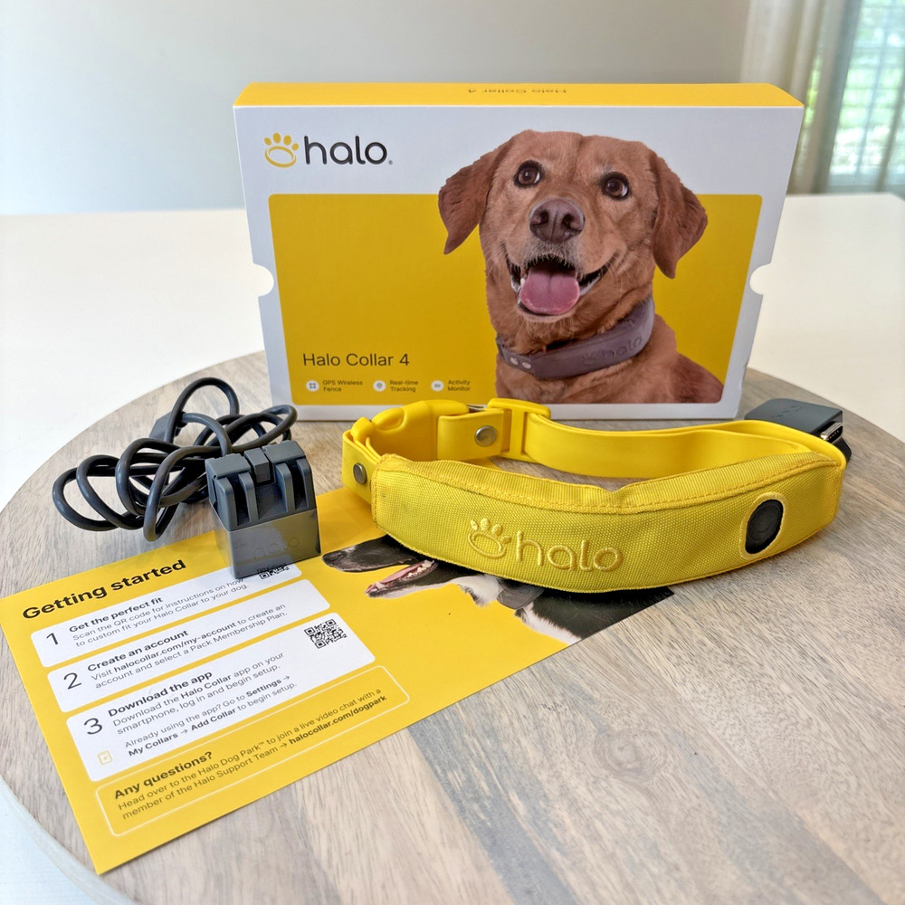 Halo Collar 4 Wireless Dog Fence System & GPS Dog Collar